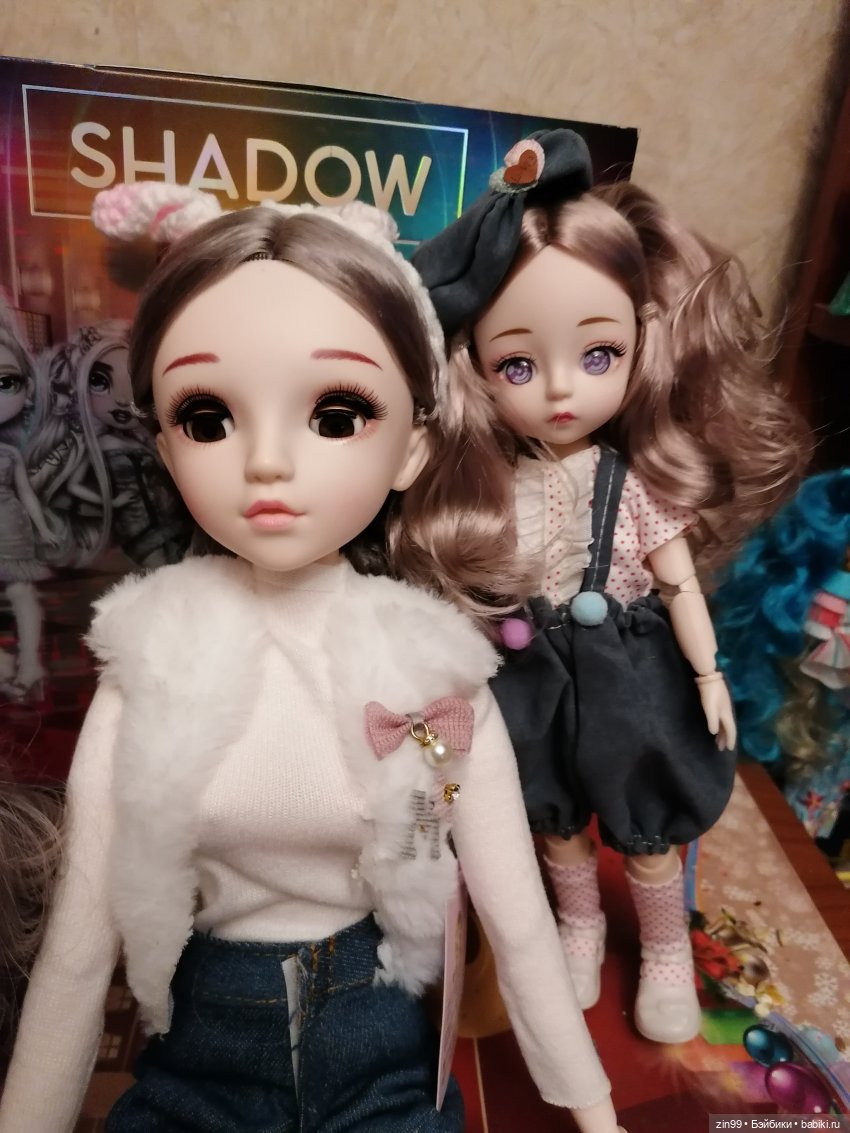 Шарнирная большая кукла, или скоро Новый год