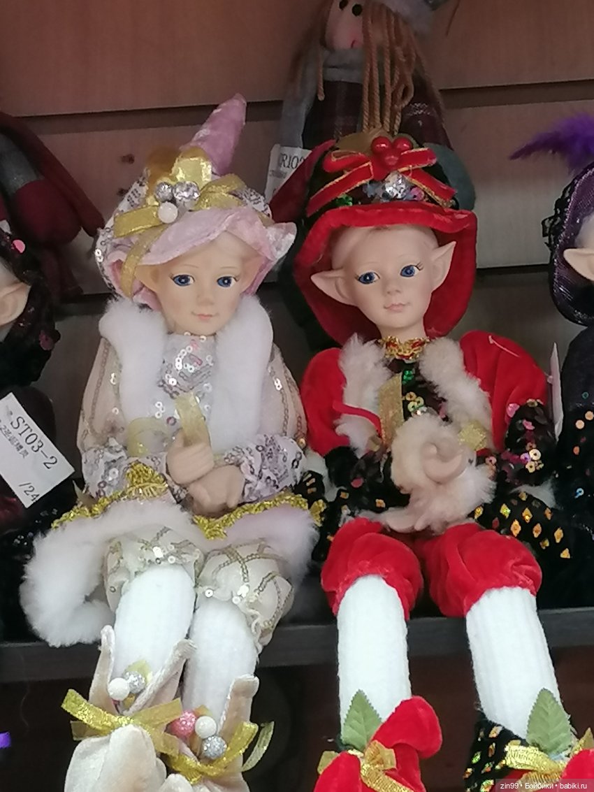 Шарнирная большая кукла, или скоро Новый год (фото 6)