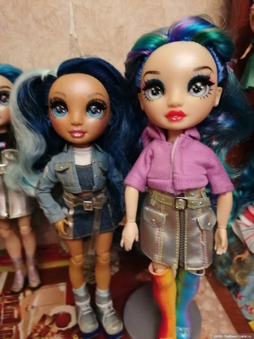 Холли близняшка и Амалья от Rainbow High