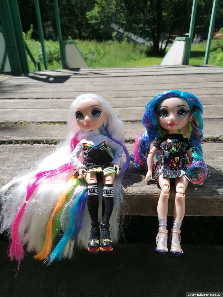 Холли близняшка и Амалья от Rainbow High (фото 8)