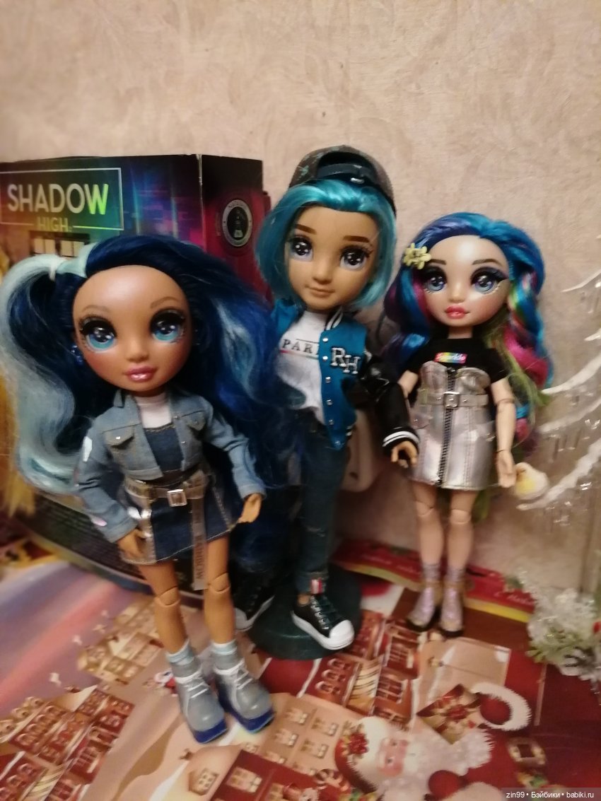 Холли близняшка и Амалья от Rainbow High