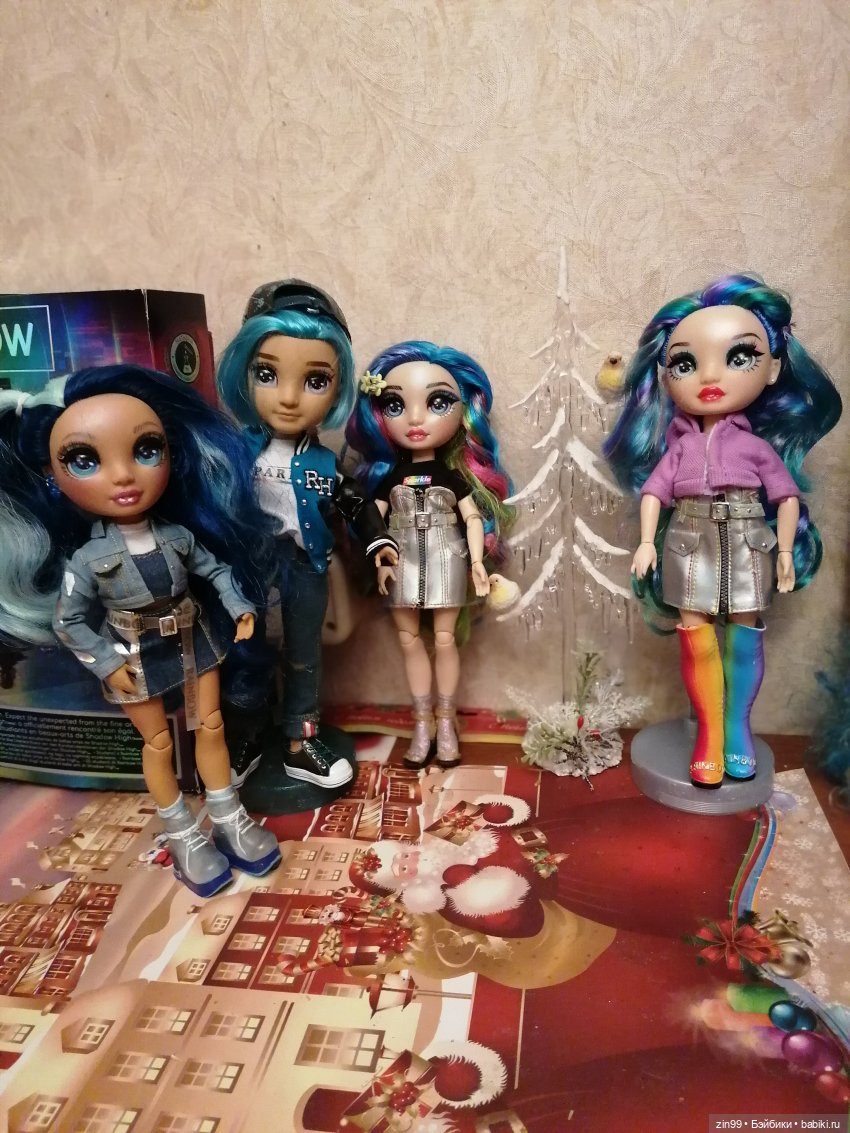 Холли близняшка и Амалья от Rainbow High