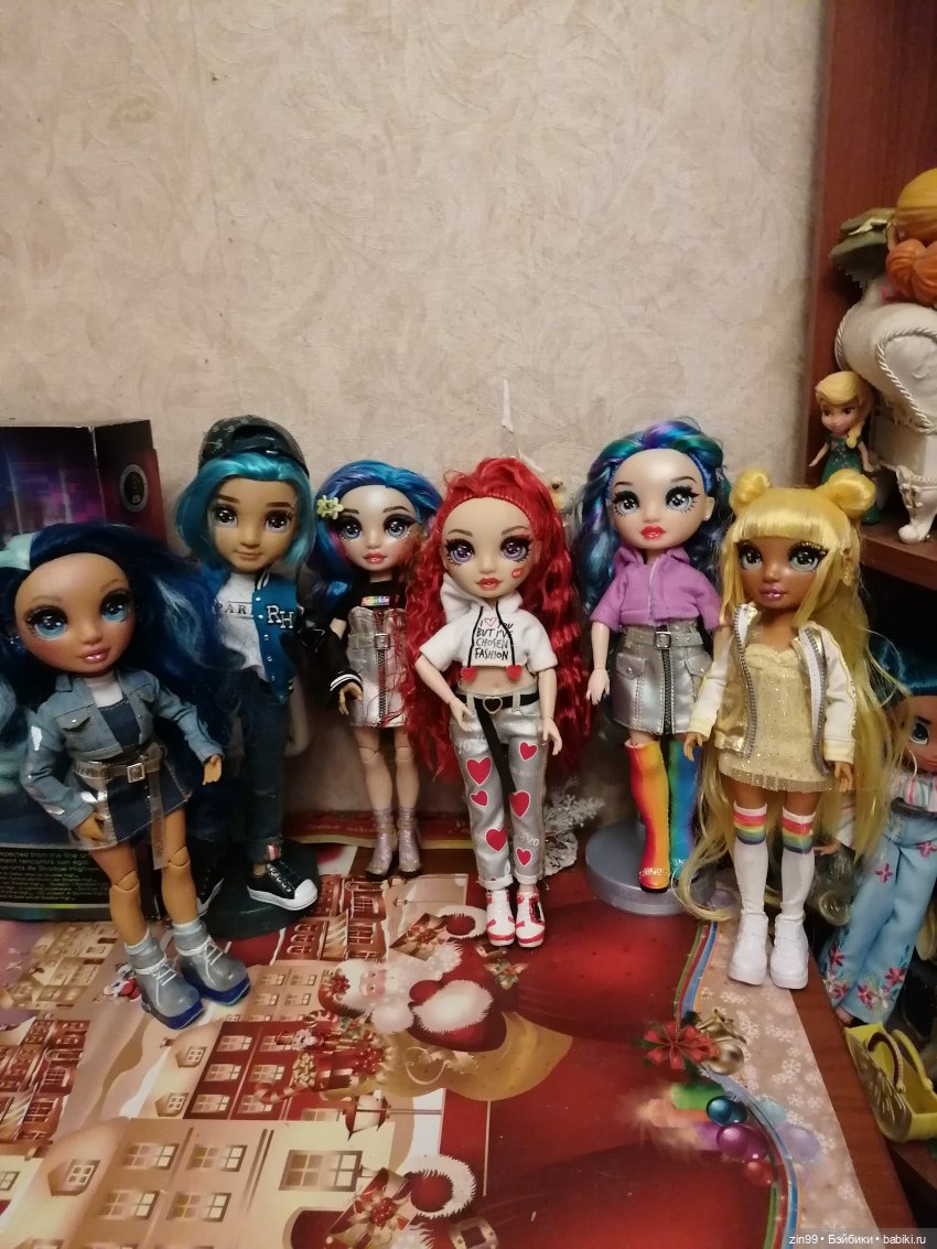 Холли близняшка и Амалья от Rainbow High