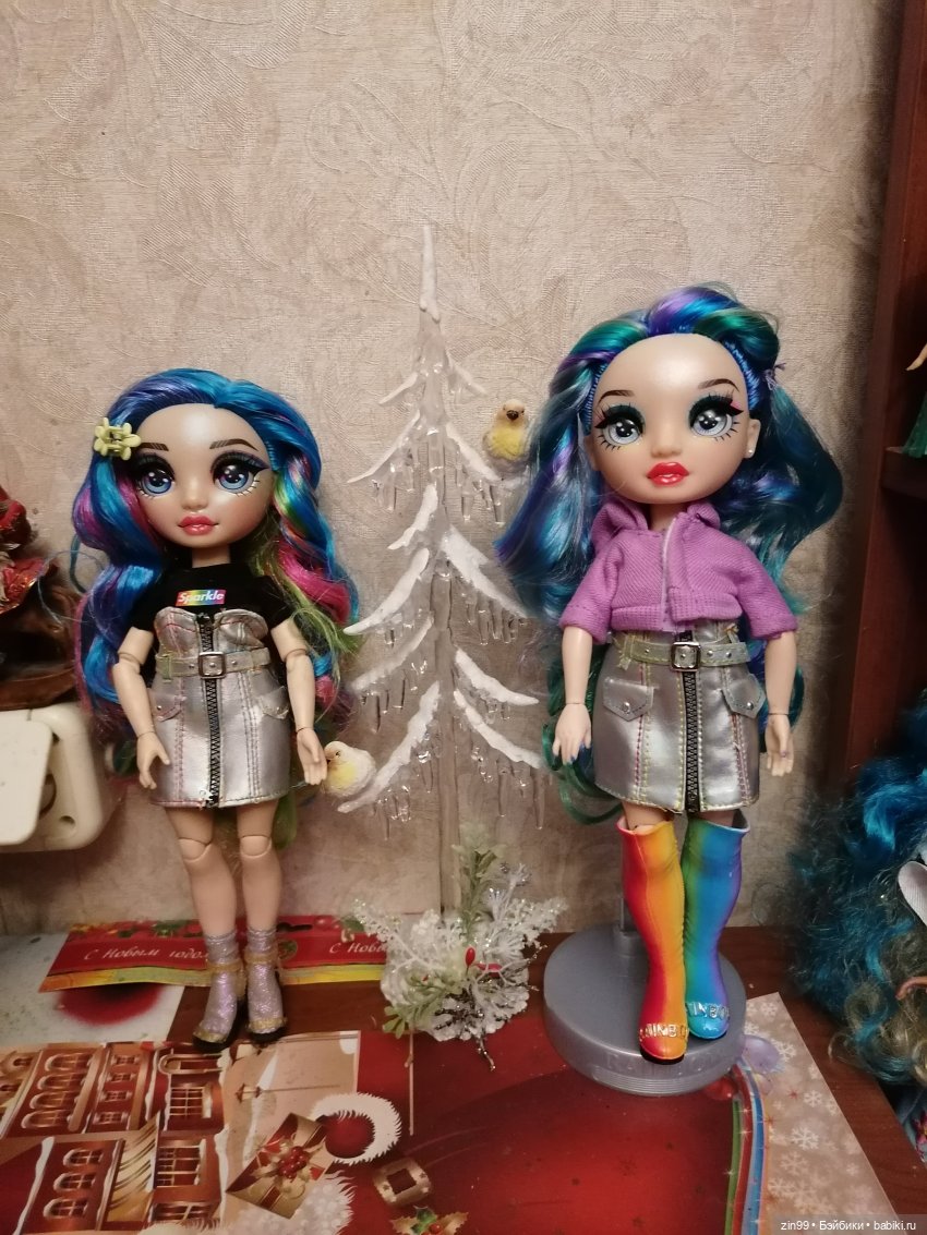 Холли близняшка и Амалья от Rainbow High