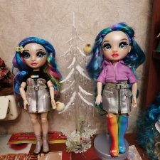 Холли близняшка и Амалья от Rainbow High!
