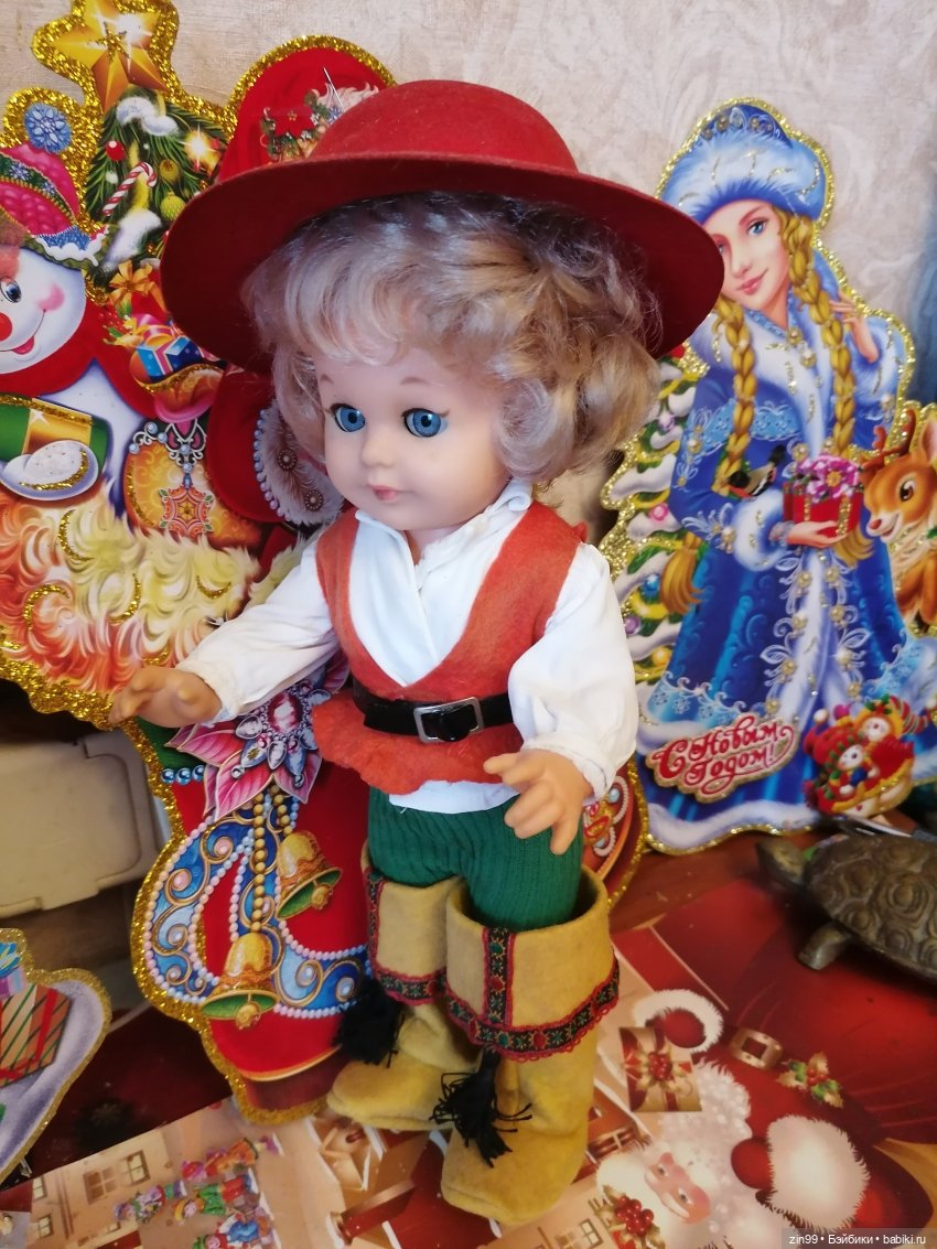 Мальчик в шляпе из серии кукол K & W - König & Wernicke