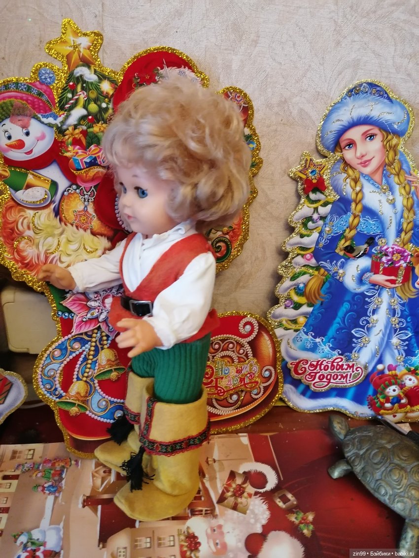 Мальчик в шляпе из серии кукол K & W - König & Wernicke