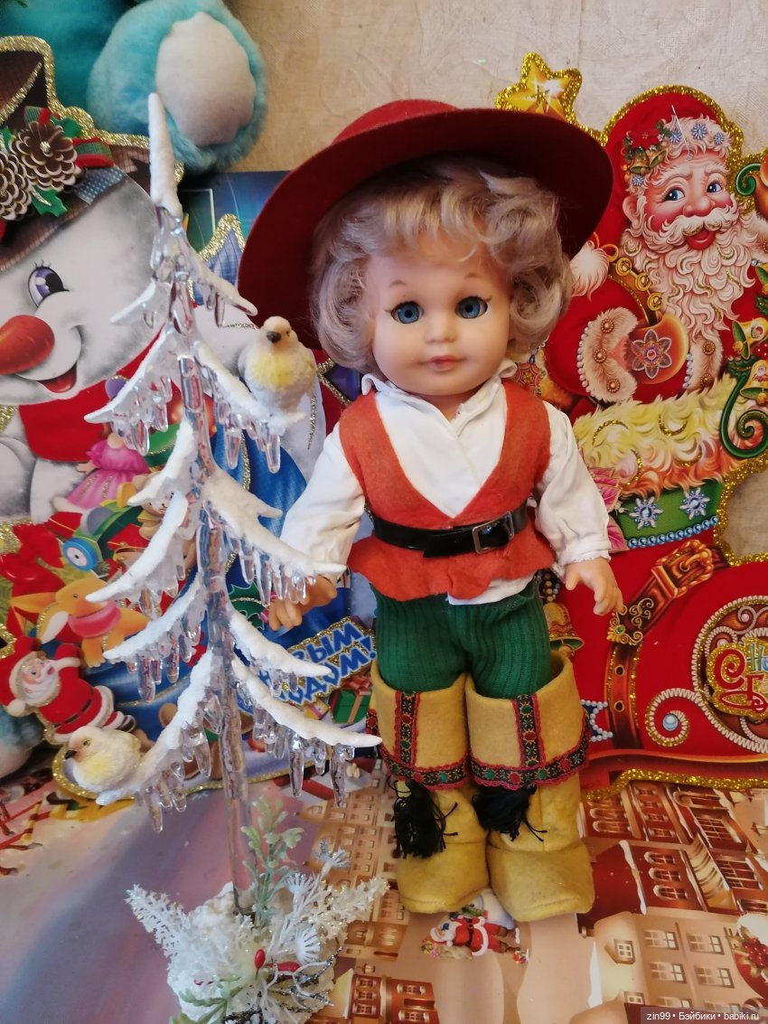 Мальчик в шляпе из серии кукол K & W - König & Wernicke (фото 8)