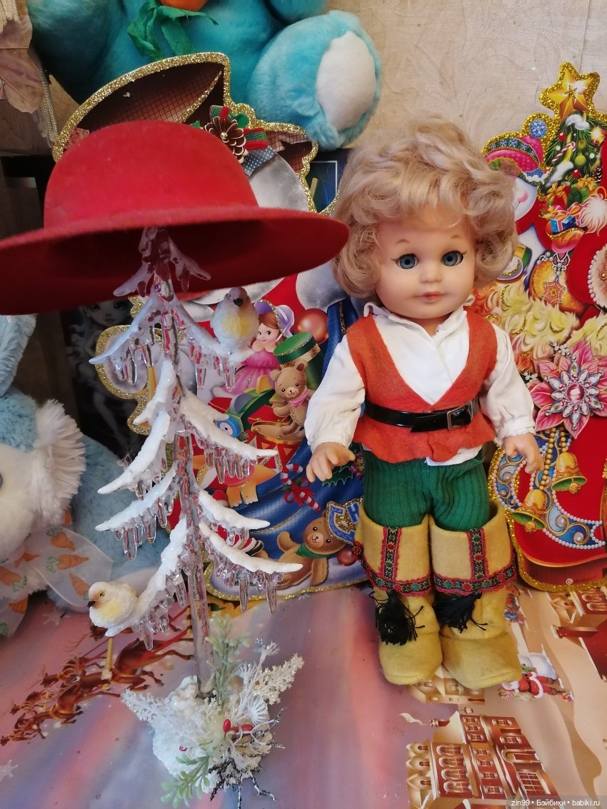 Мальчик в шляпе из серии кукол K & W - König & Wernicke (фото 10)