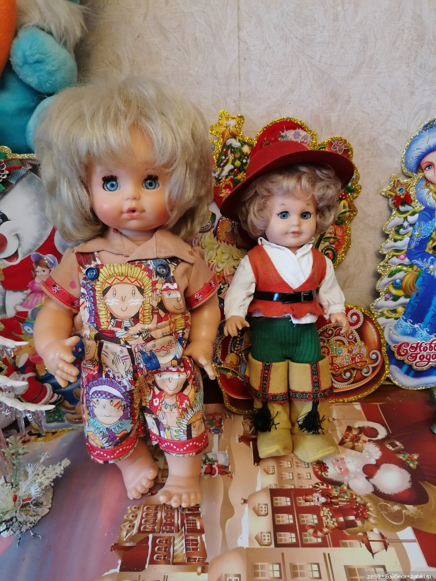 Мальчик в шляпе из серии кукол K & W - König & Wernicke