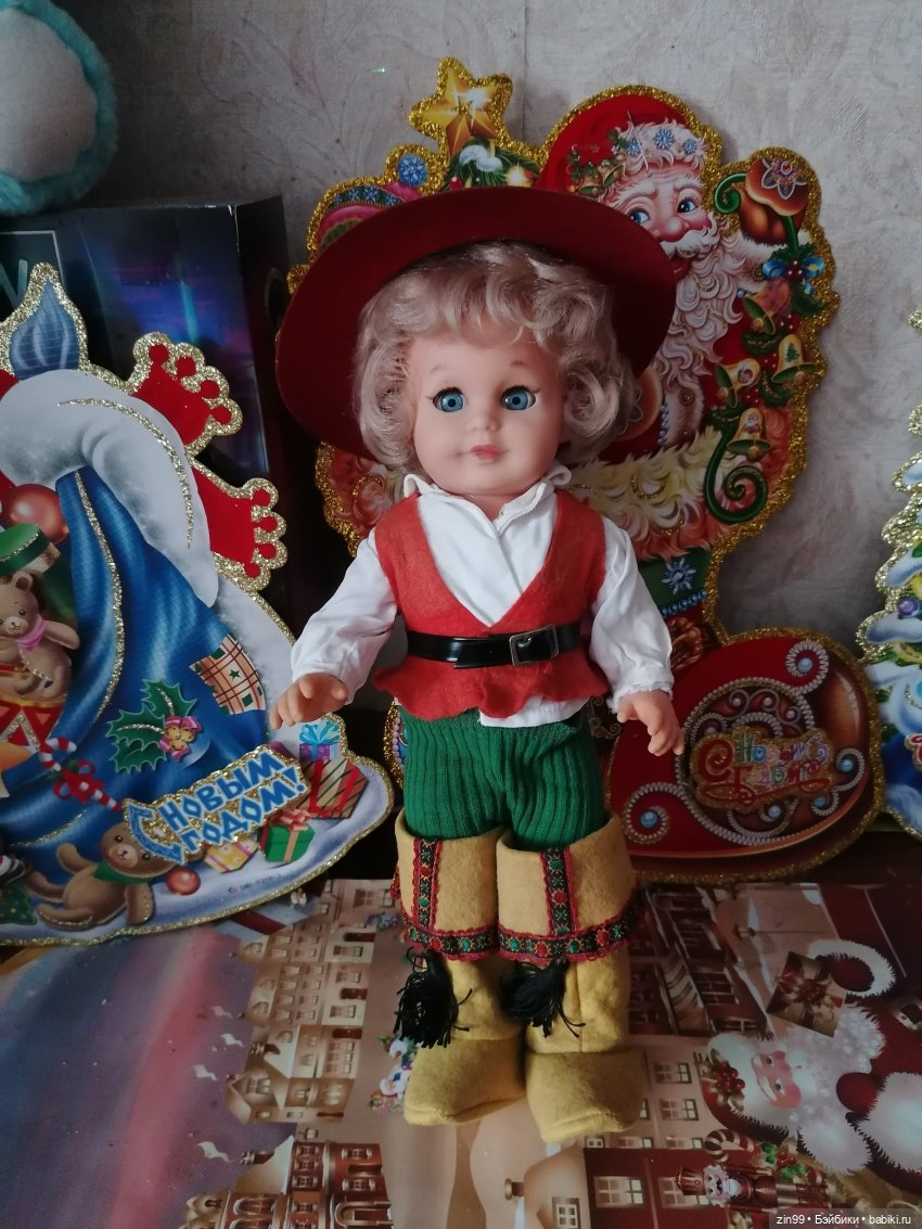 Мальчик в шляпе из серии кукол K & W - König & Wernicke (фото 7)