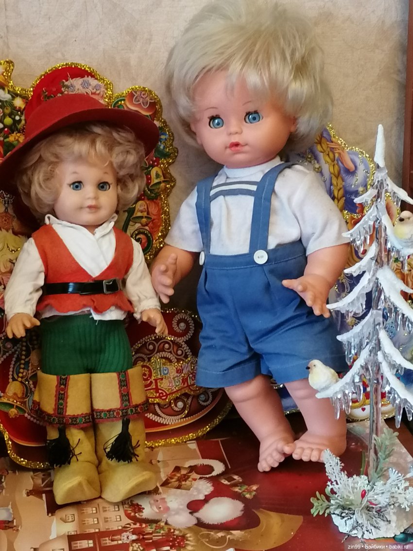 Мальчик в шляпе из серии кукол K & W - König & Wernicke