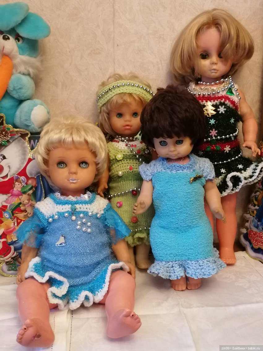 В преддверии Нового года. Ёлочки! Куклы ГДР! Наряды | Бэйбики В преддверии Нового года. Ёлочки! Куклы ГДР! Наряды