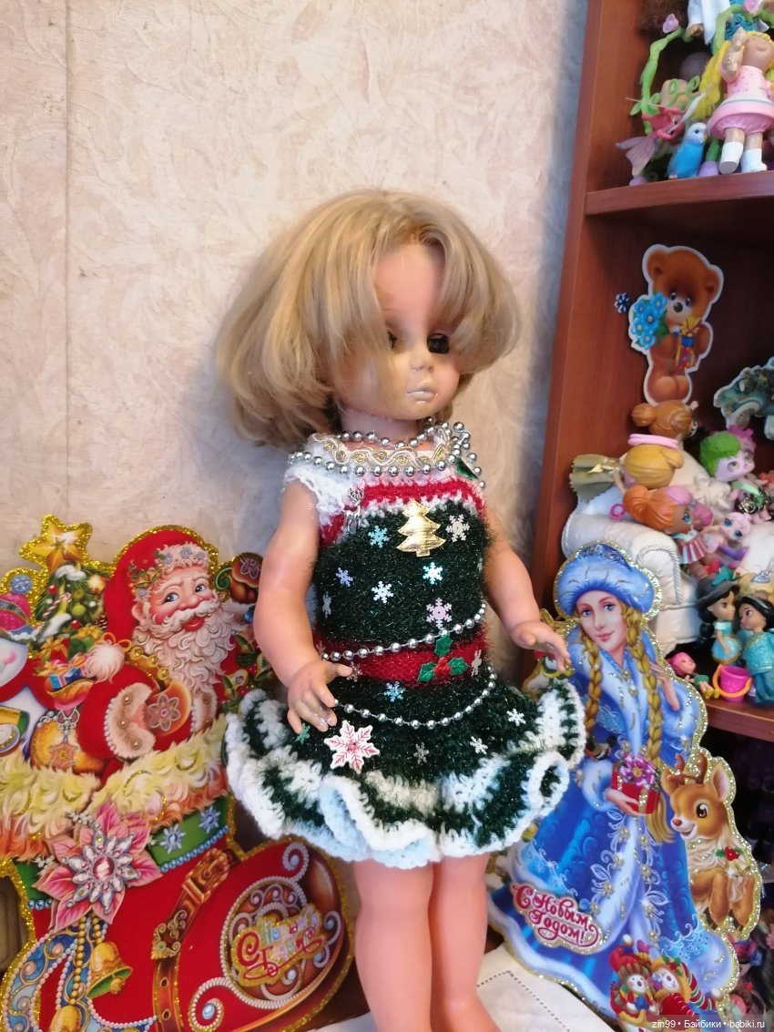 В преддверии Нового года. Ёлочки! Куклы ГДР! Наряды | Бэйбики В преддверии Нового года. Ёлочки! Куклы ГДР! Наряды (фото 10)