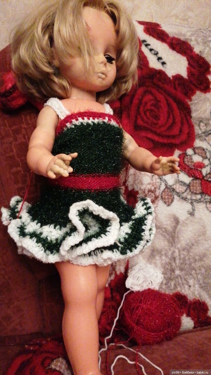В преддверии Нового года. Ёлочки! Куклы ГДР! Наряды | Бэйбики В преддверии Нового года. Ёлочки! Куклы ГДР! Наряды (фото 7)