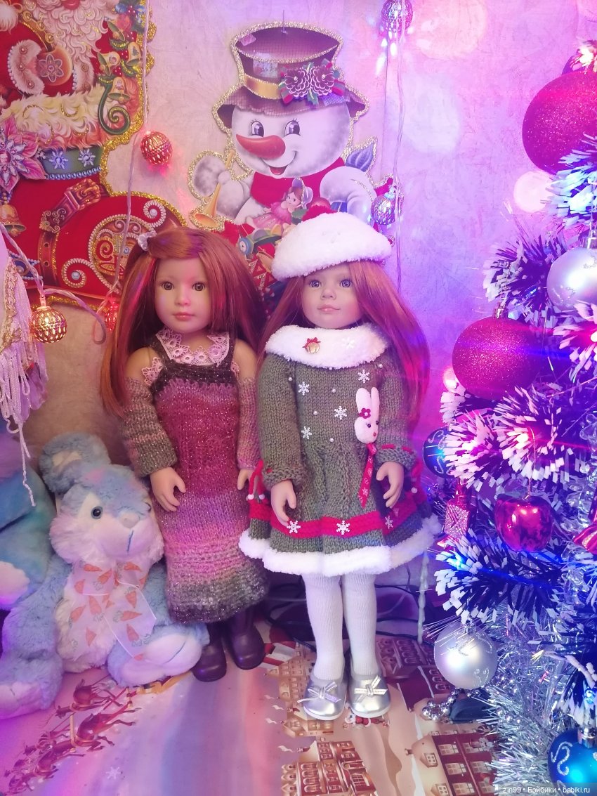 В преддверии Нового года, куклы Kidz'n'Cats