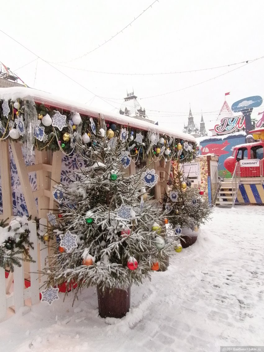 В преддверии Нового года, Москва! Центр, Красная площадь