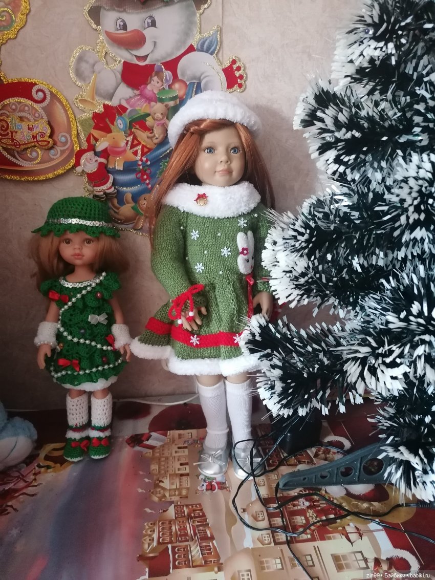 В преддверии Нового года, куклы Kidz'n'Cats