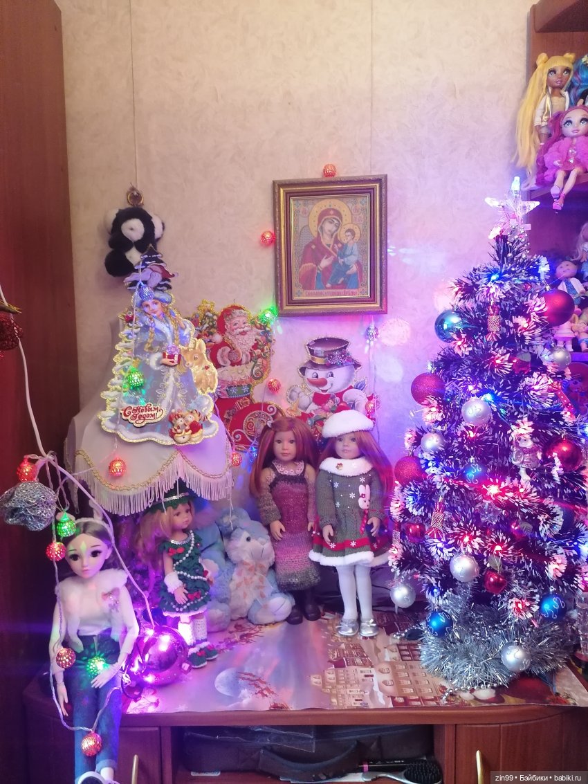 В преддверии Нового года, куклы Kidz'n'Cats