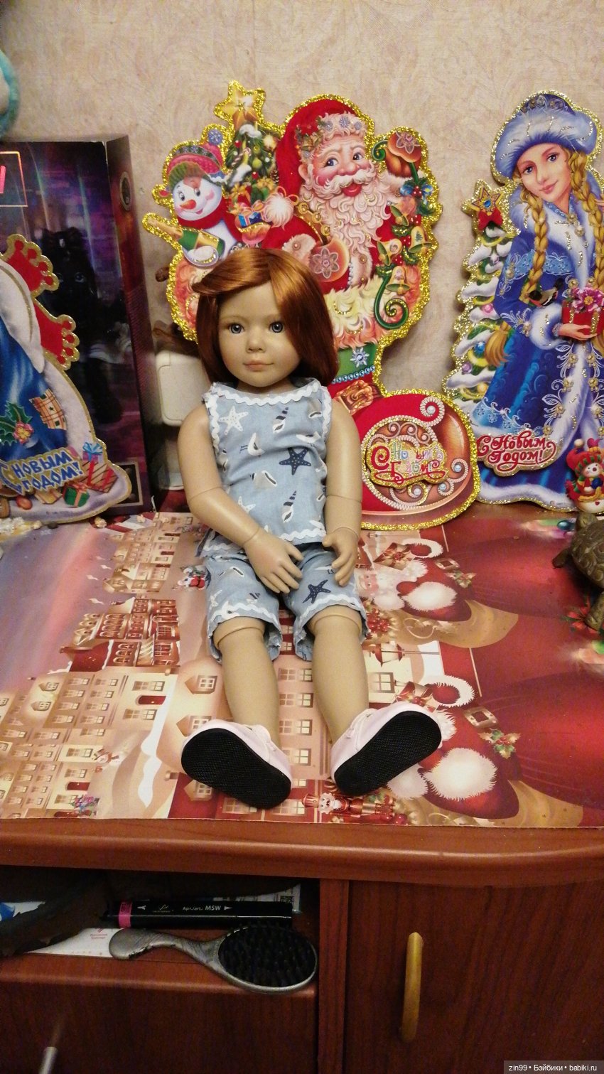 В преддверии Нового года, куклы Kidz'n'Cats