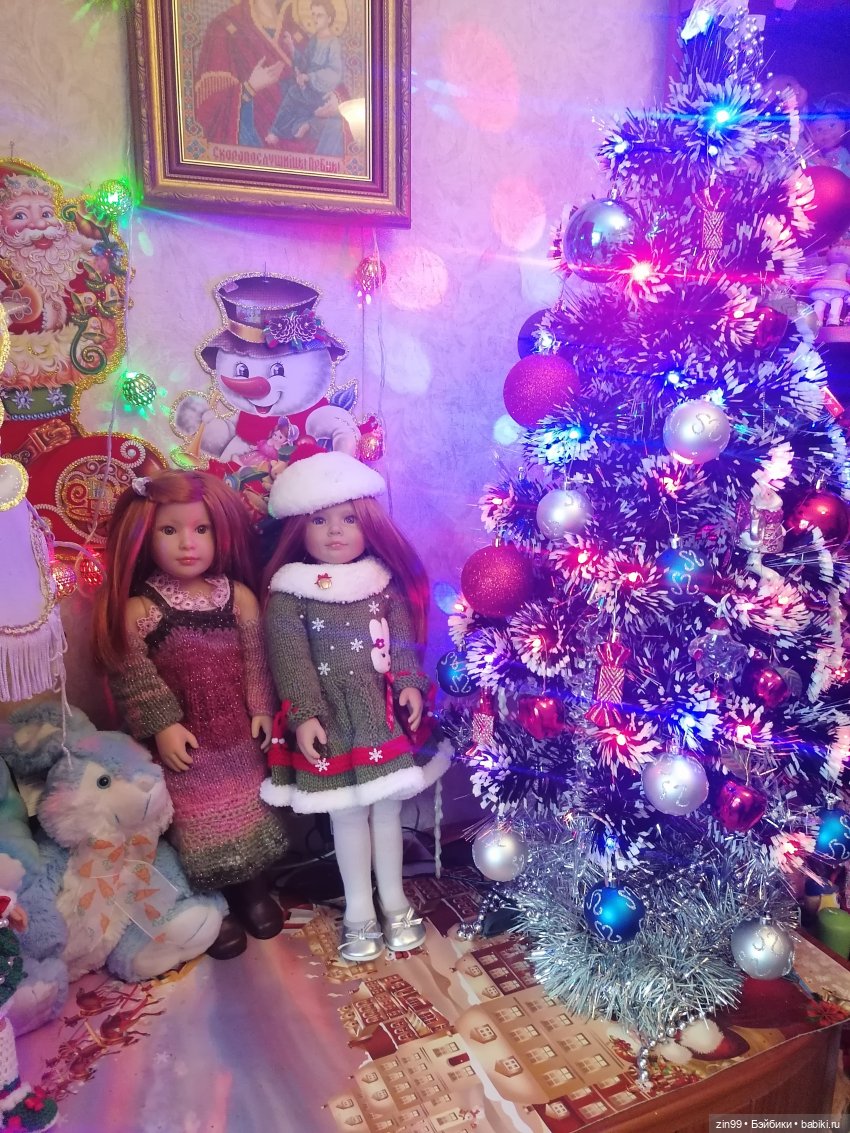 В преддверии Нового года, куклы Kidz'n'Cats