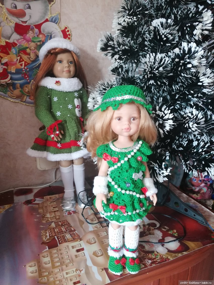 В преддверии Нового года, куклы Kidz'n'Cats