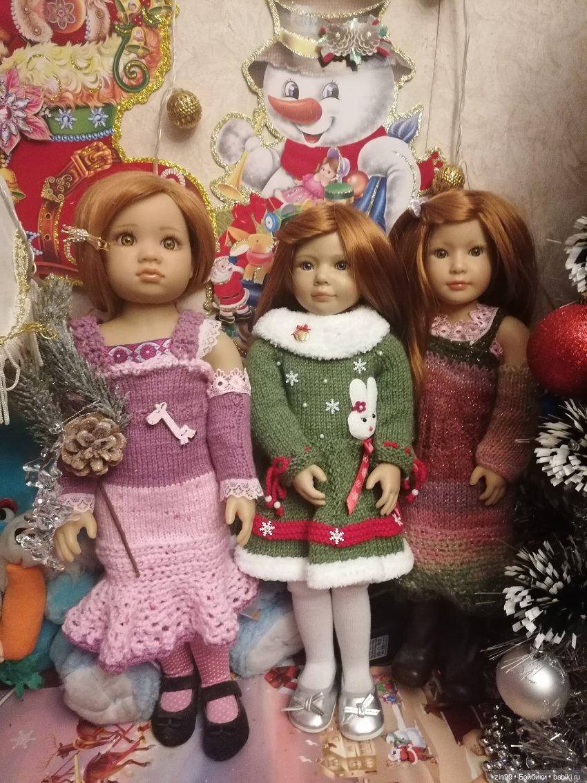 В преддверии Нового года, куклы Kidz'n'Cats