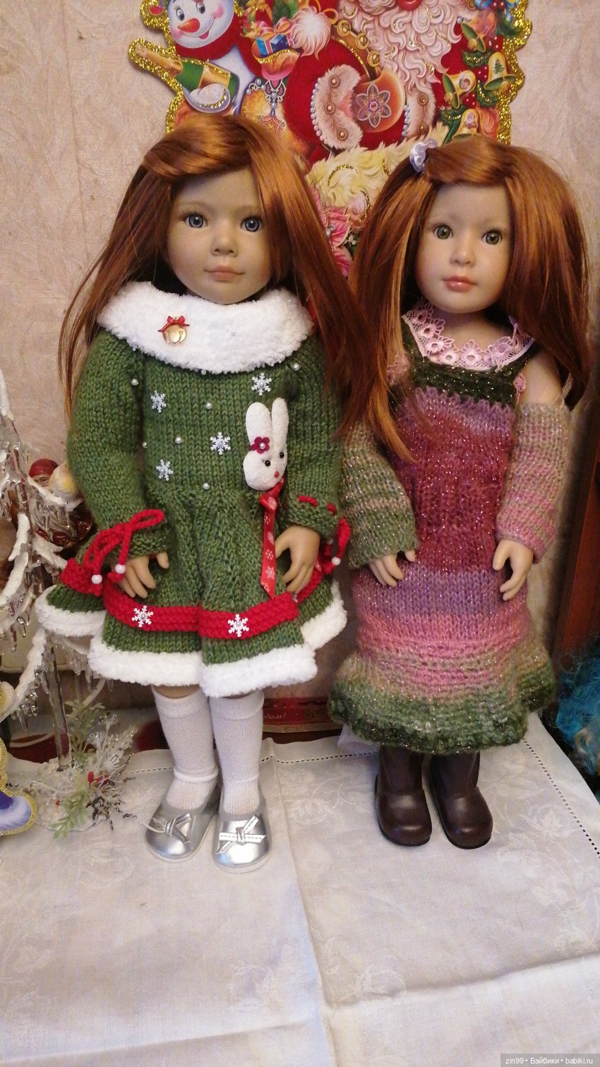 В преддверии Нового года, куклы Kidz'n'Cats