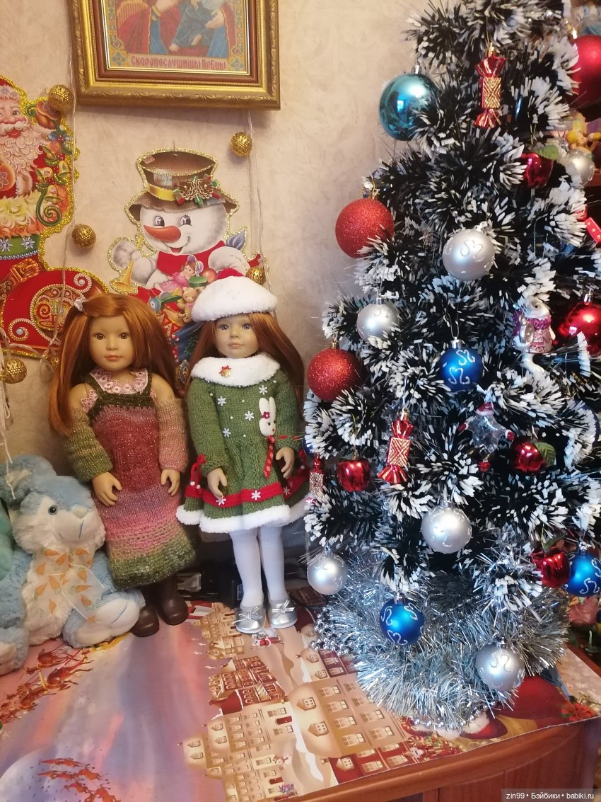В преддверии Нового года, куклы Kidz'n'Cats