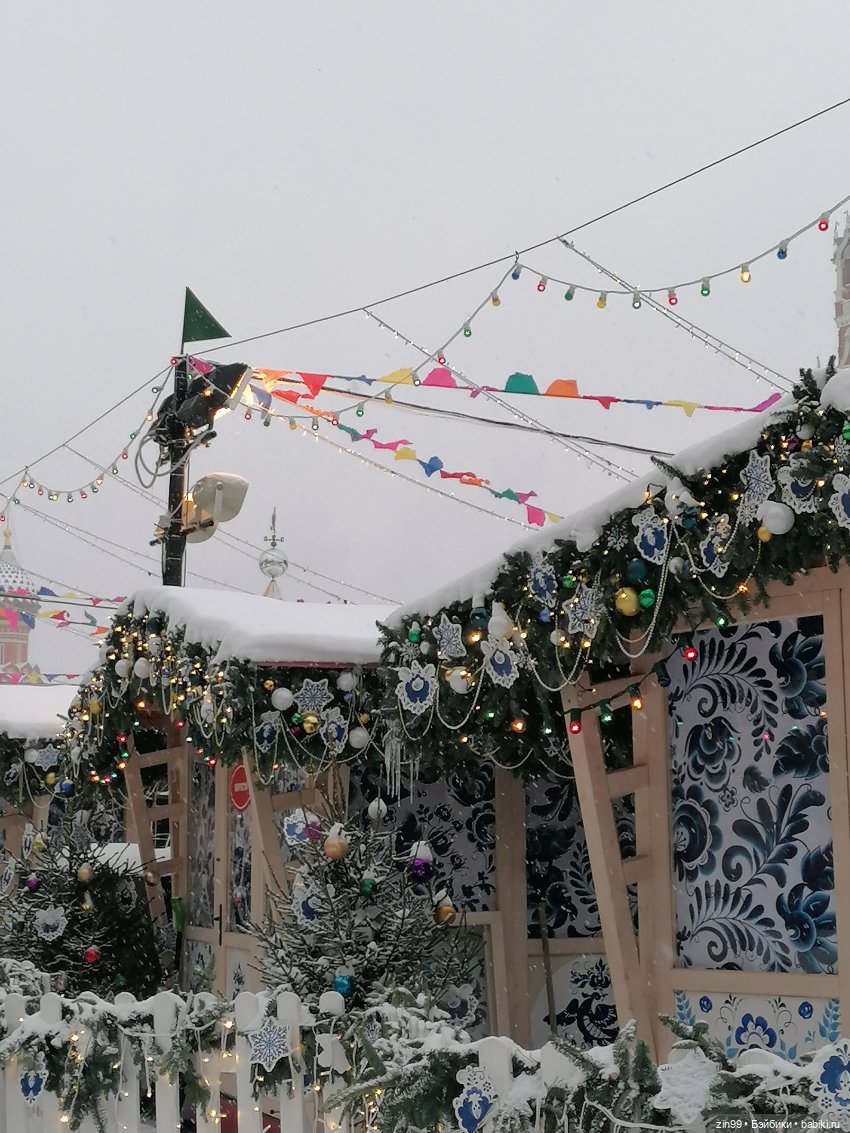 В преддверии Нового года, Москва! Центр, Красная площадь