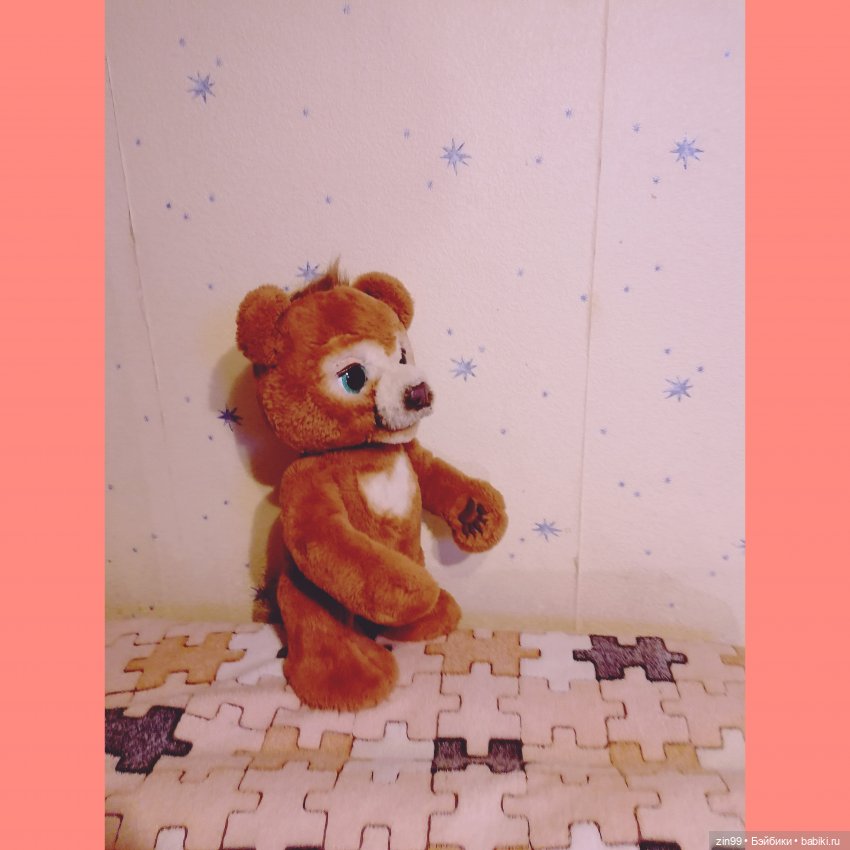 Интерактивная плюшевая игрушка Фурриал Френдс Русский мишка