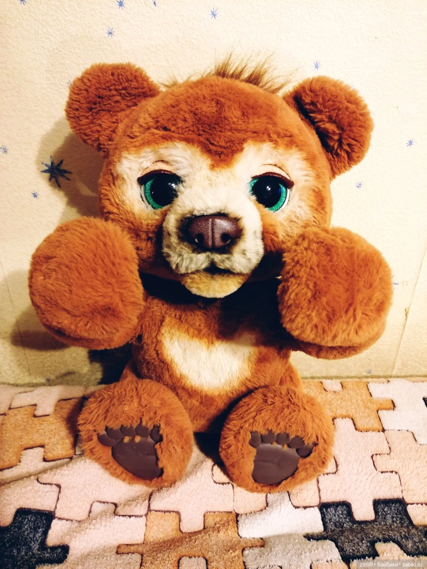 Интерактивная плюшевая игрушка Фурриал Френдс Русский мишка (фото 6)