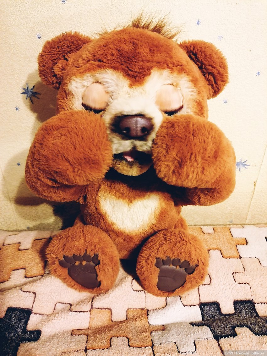 Интерактивная плюшевая игрушка Фурриал Френдс Русский мишка (фото 5)