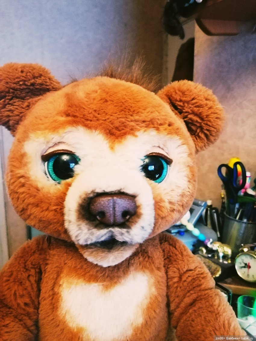 Интерактивная плюшевая игрушка Фурриал Френдс Русский мишка (фото 3)