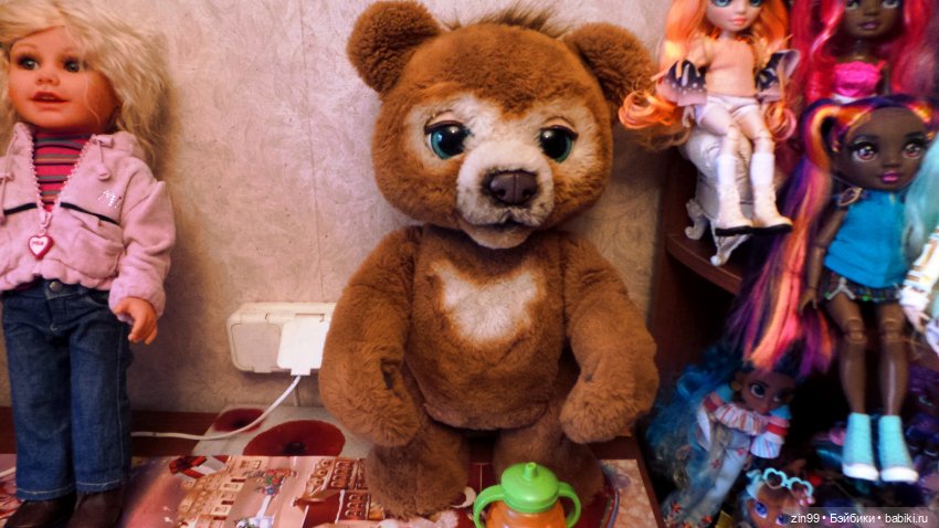 Интерактивная плюшевая игрушка Фурриал Френдс Русский мишка (фото 8)