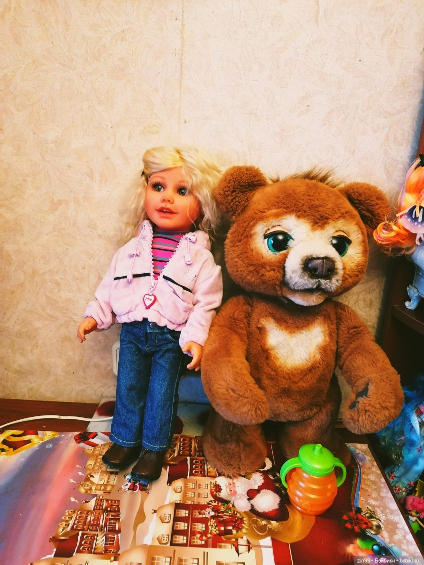 Интерактивная плюшевая игрушка Фурриал Френдс Русский мишка