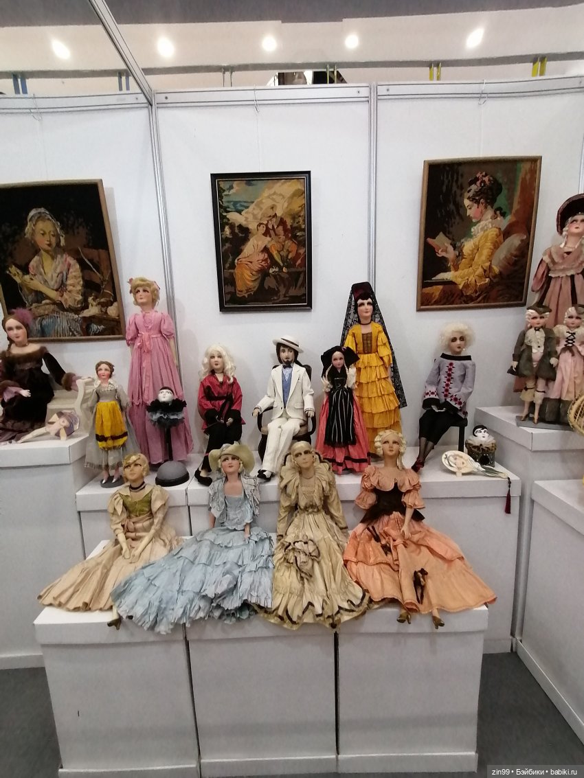 Куклы и мишки Тедди - Moscow Fair 2023 - международная выставка-ярмарка с 31 марта по 2 апреля 2023г. Часть 3