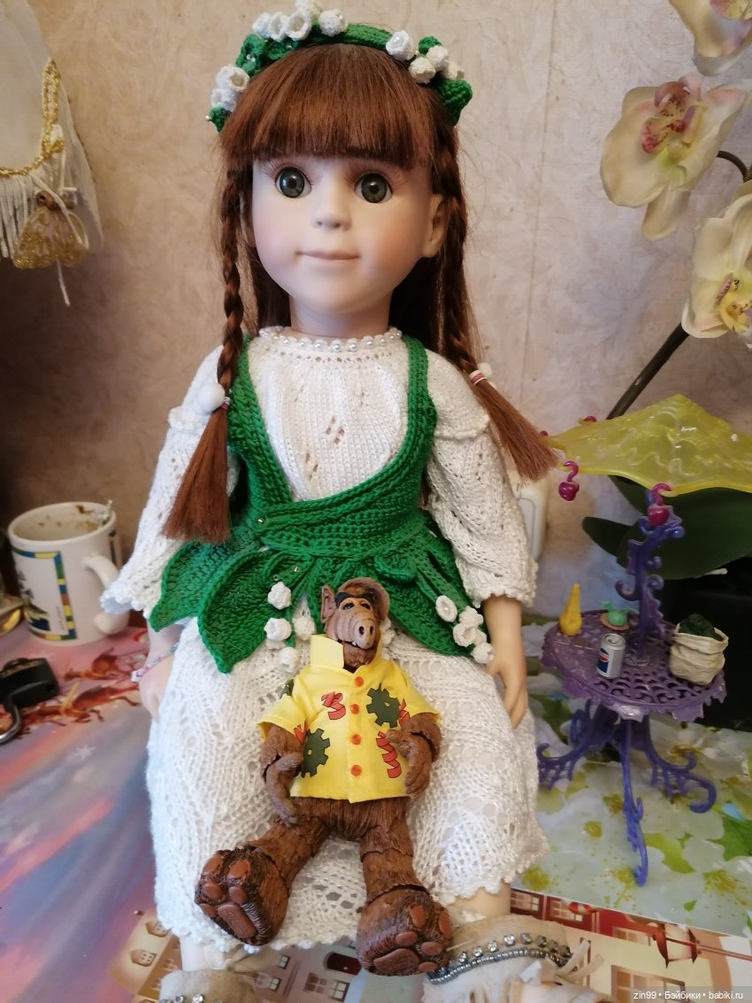 Ландыши, ландыши! Или наряд ландыши для куклы