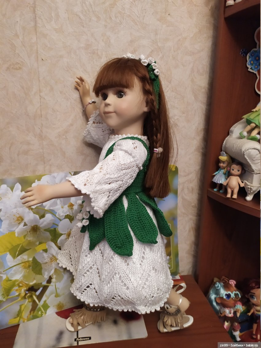 Ландыши, ландыши! Или наряд ландыши для куклы