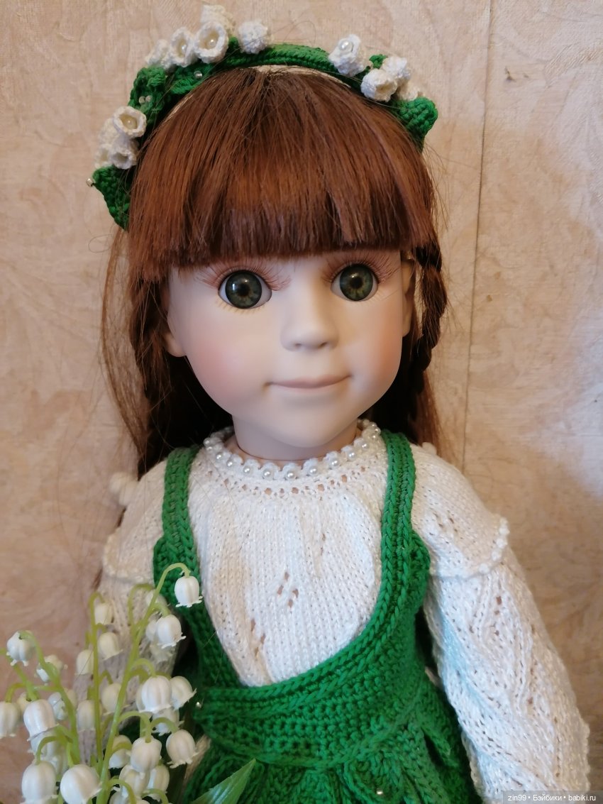 Ландыши, ландыши! Или наряд ландыши для куклы