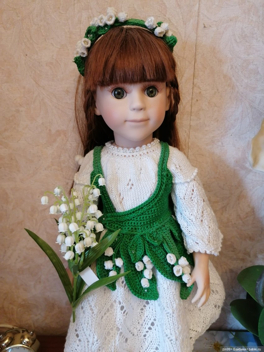 Ландыши, ландыши! Или наряд ландыши для куклы