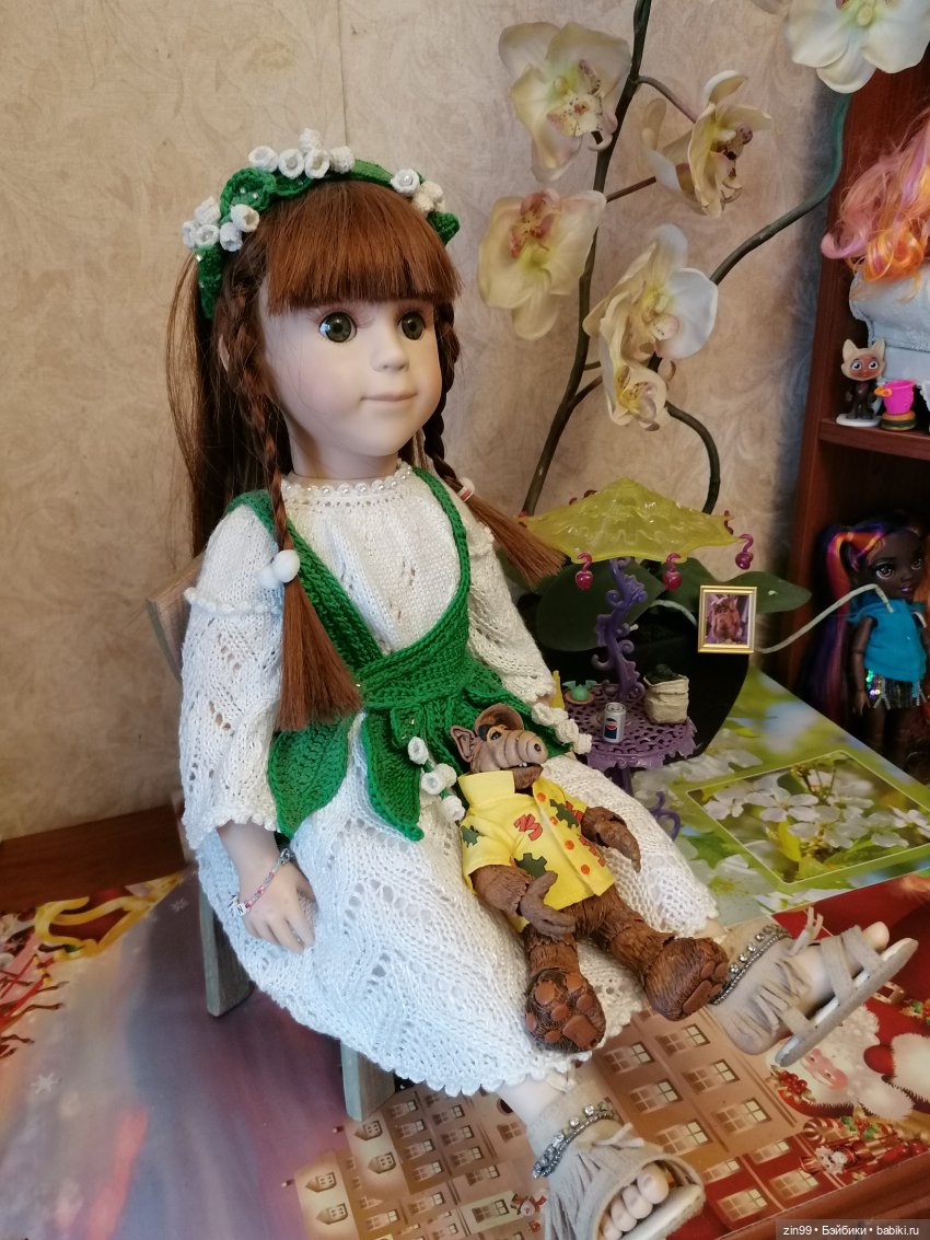 Ландыши, ландыши! Или наряд ландыши для куклы