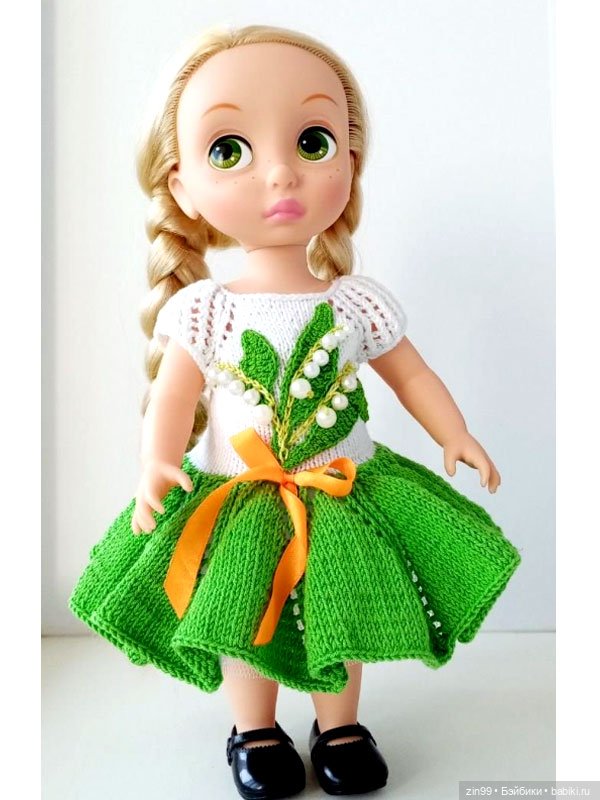 Ландыши, ландыши! Или наряд ландыши для куклы (фото 5)