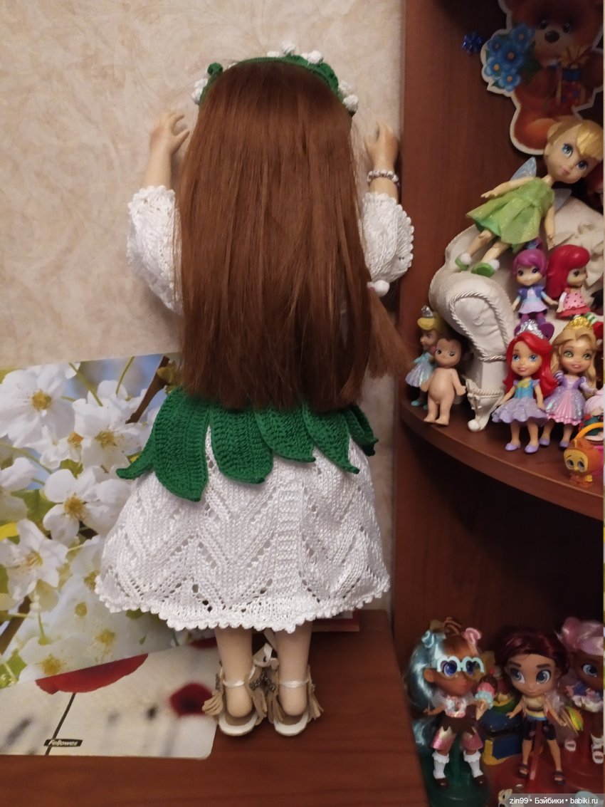 Ландыши, ландыши! Или наряд ландыши для куклы