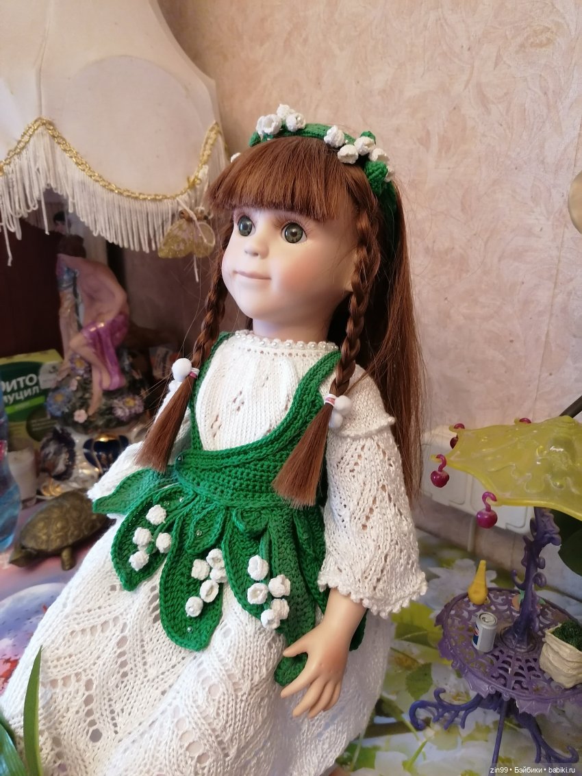 Ландыши, ландыши! Или наряд ландыши для куклы