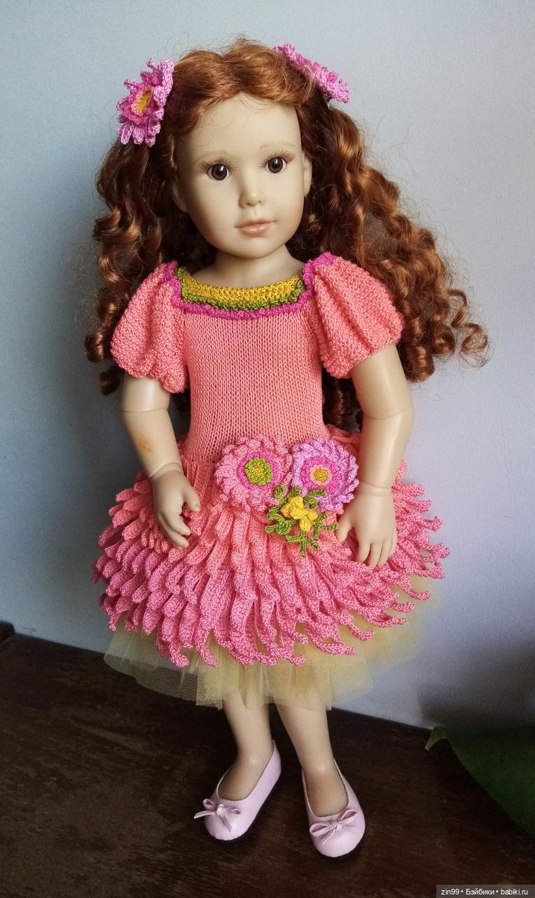 Гербера цветок! Или наряд Гербера для куклы | Бэйбики Гербера цветок! Или наряд Гербера для куклы (фото 9)