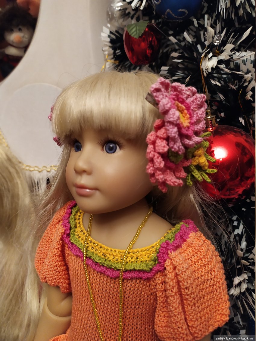 Гербера цветок! Или наряд Гербера для куклы | Бэйбики Гербера цветок! Или наряд Гербера для куклы