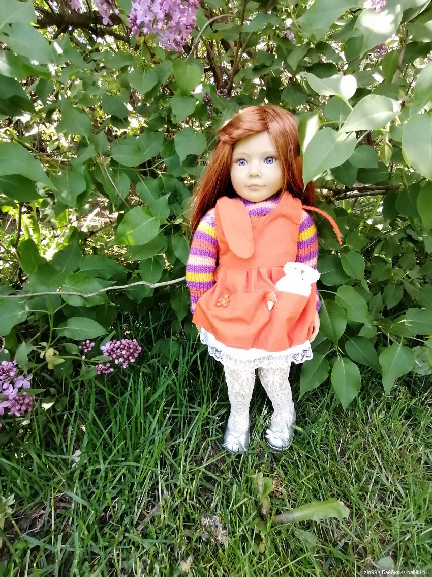 Сирень! Сиреневый сад в мае! Кукла Юлика Kidz'n'Cats