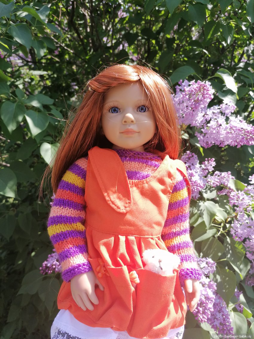 Сирень! Сиреневый сад в мае! Кукла Юлика Kidz'n'Cats