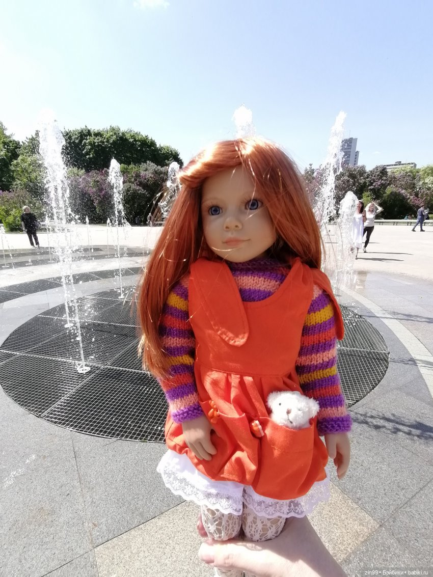 Сирень! Сиреневый сад в мае! Кукла Юлика Kidz'n'Cats